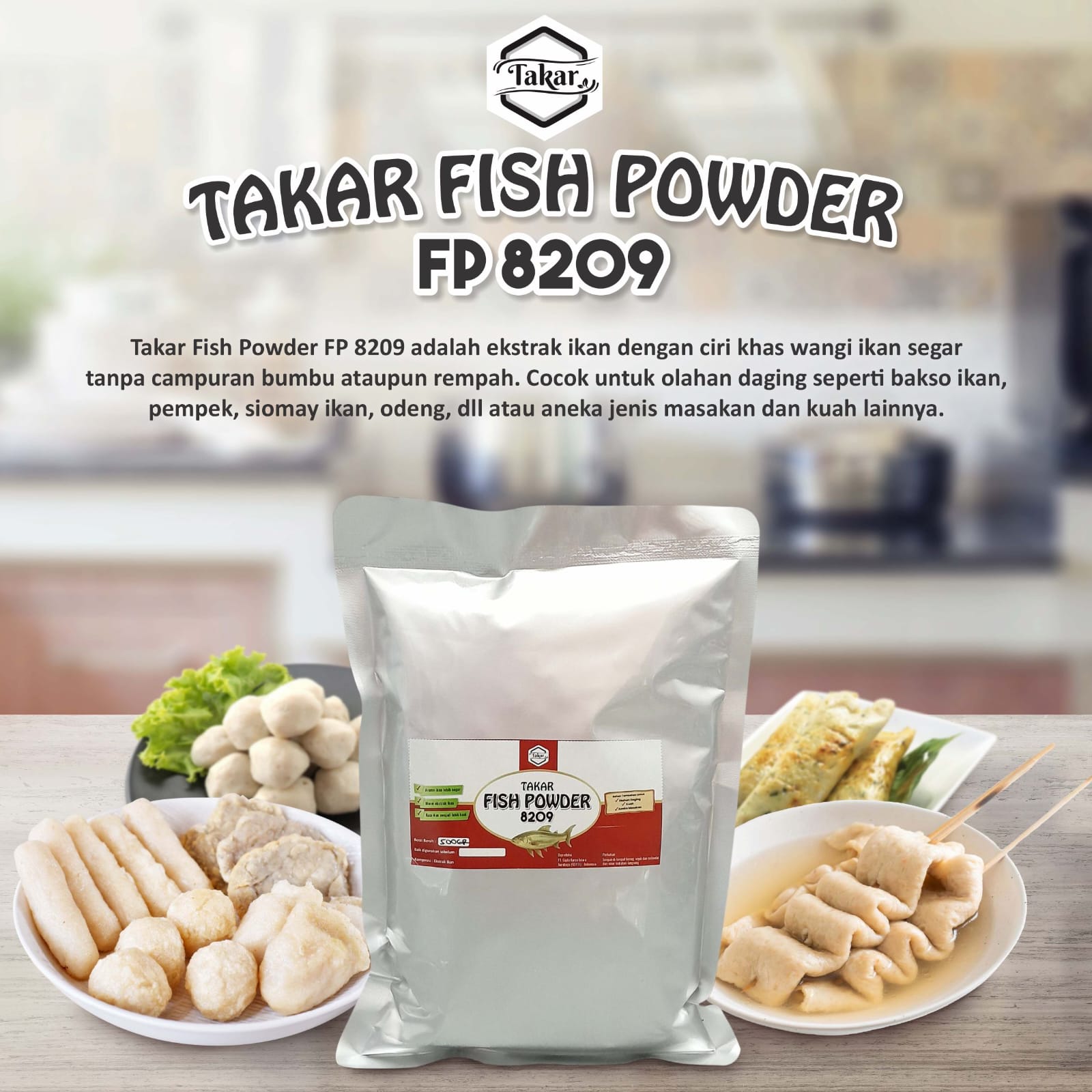 Ekstrak ikan FP 8209